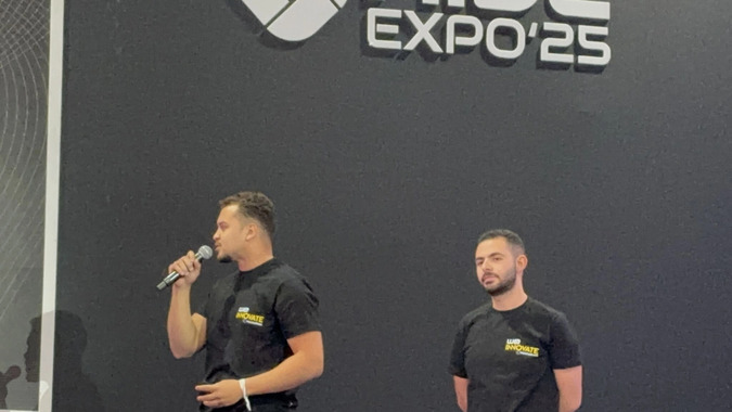 NexGuards team presenting at We Innovate Expo 2025